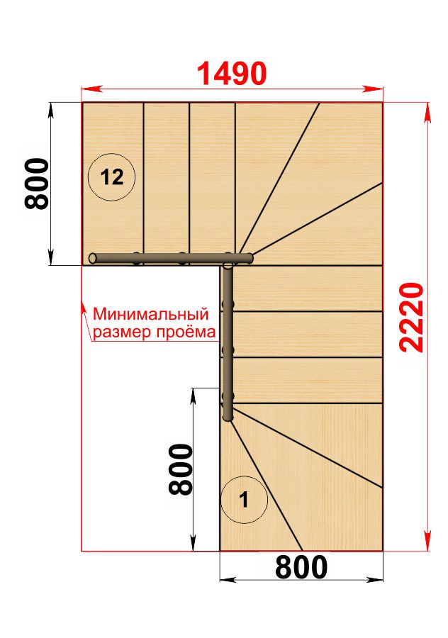 Вид сверху